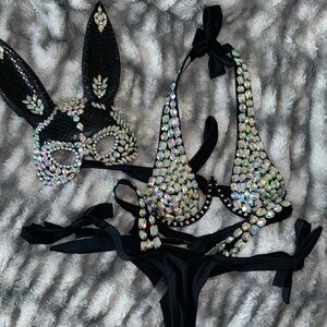 Crystal bikini set